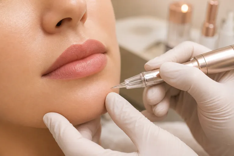 Micropigmentación de labios en InBloom Estética Zaragoza