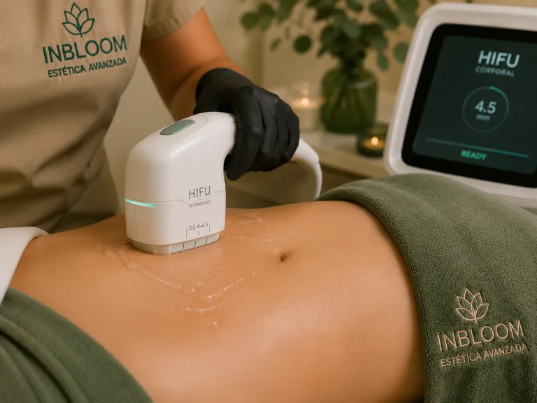 Tratamiento HIFU corporal en InBloom Estética Zaragoza